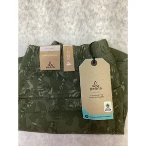 Prana Halle E-Waist Short II Womens 4 Evergreen Camo Hiking Shorts 1971701 NEW thumbnail 4