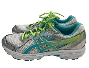 ASICS Gel-Contend 2 Women's Athletic Sneakers - White/Turquoise/Sharp Green - 7 thumbnail 4