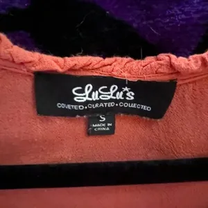 Lulu's Terracotta Rose Embroidered Peasant Top, Small thumbnail 3