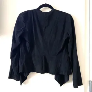 ZARA Suede‎ Blazer Style Long Sleeve thumbnail 3