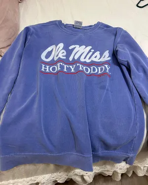 Ole Miss Crew-Comfort Colors thumbnail 1