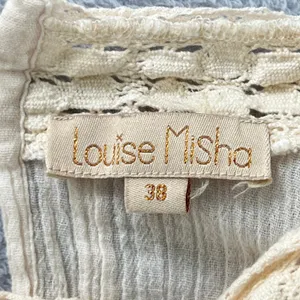 Louise‎ Misha Tara Blouse Blush Pink Cotton Lace Boho Victorian Top French Brand thumbnail 5