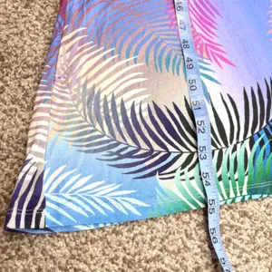 Soft Surroundings Maxi Dress Women‎ M Anya Tropical Twist Front V Neck thumbnail 10