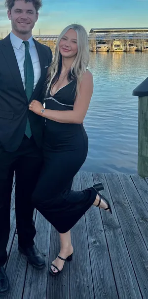 Black bodycon maxi dress Size XS thumbnail 1