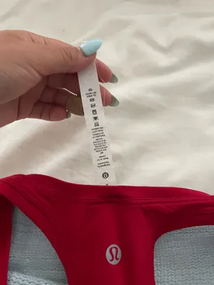 Red Lululemon Tank thumbnail 5