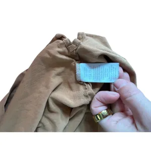 Everlane Womens Organic Cotton Boxy Crew Neck T-Shirt Tan Ochre Size M thumbnail 4