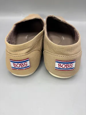 BOBS by Skechers Flats Shoes Womens 8 Tan Leopard Print Lining Round Toe Slip On thumbnail 4