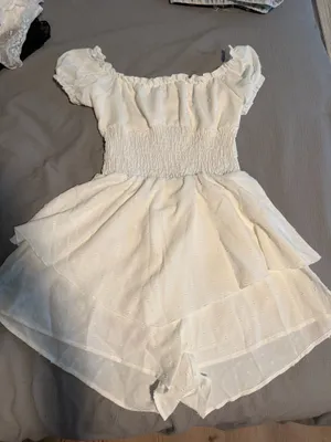 White romper thumbnail 1
