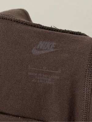 Nike Brown Biker Shorts Size Large Women’s Cotton Fall Athletic thumbnail 3