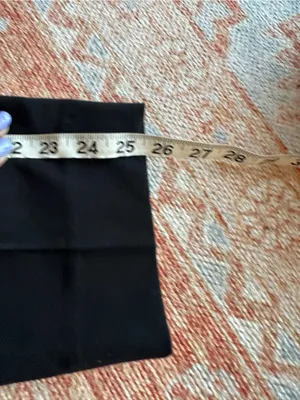 Abercrombie & Fitch Slim Straight Tailored Trouser Pants Black Size 25 SHORT thumbnail 6