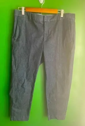 Banana Republic Avery Dress Pants Women Petite‎ Size 31 12 EUC thumbnail 1