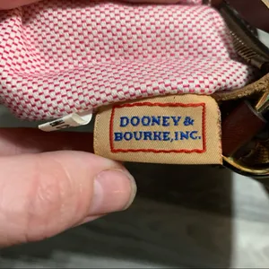 Dooney & Bourke Leather and Canvas Crossbody Signature/Logo Purse thumbnail 9