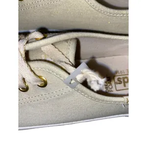 Keds Sneakers Womens 9 Used Cream Gold Shimmer Excellent Used Condition thumbnail 8