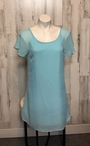 Charlotte Russe baby blue dress size medium thumbnail 1