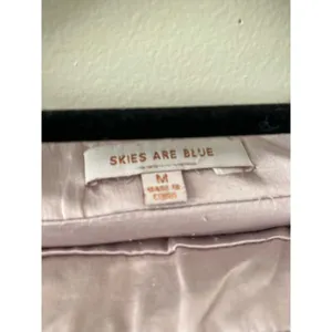 Sequin Skies are Blue Knee Length Skirt - sz M -EUC thumbnail 3