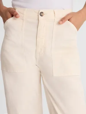 Madewell The Darted Barrel Leg Pant 25 thumbnail 5