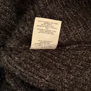 Anthropologie SLEEPING ON SNOW Primula Cocoon Cardigan Charcoal Gray Wool Large thumbnail 12