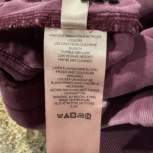 Pilcro Nomad Pants Joggers Lyocell Pull On Purple XS Coastal Nautical Sailor thumbnail 5