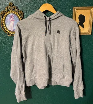 Duluth Alaskan Hardgear Tough Cotton Gray Hoodie Size Large Womens thumbnail 1