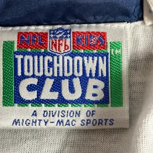 Starter Vintage Dallas Cowboys Touchdown Club Windbreaker Jacket Girls XL Blue‎ thumbnail 9