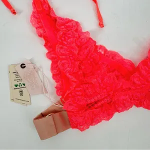 Free People x HAH Flip HAHround Bra Fried Salmon XS‎ NWT thumbnail 6