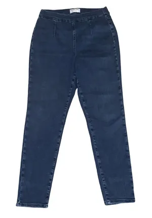 We The Free – CRVY Infinite Stretch Tapered Leg Pull-On Jeans – Size L Mock Fly thumbnail 1