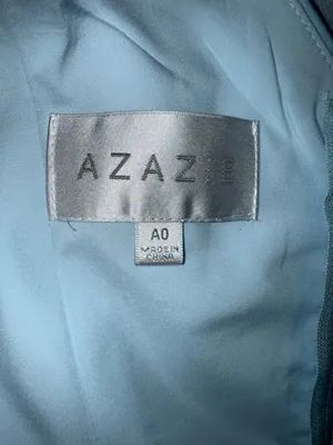 Azazie Bridesmaid Dress Sky Blue thumbnail 3