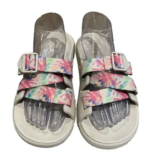 Chacos Women's Chillos Sandal Slide Light Tie Dye Size 9 Adjustable Strap thumbnail 1