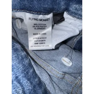 Vervet Flying Monkey Skinny Jeans 25x27‎ Blue Mid Rise Distressed Western Boho Chic thumbnail 7