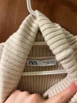ZARA Chunk Striped Sweater thumbnail 3