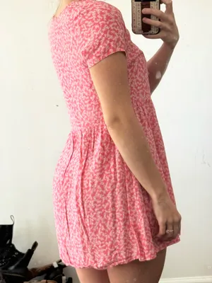 Forever 21 Pink Baby Doll Dress thumbnail 5