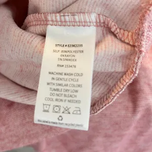 Evereve Rose Pink Chevron‎ Puff Sleeve Sweatshirt Knit Pullover Top L thumbnail 5