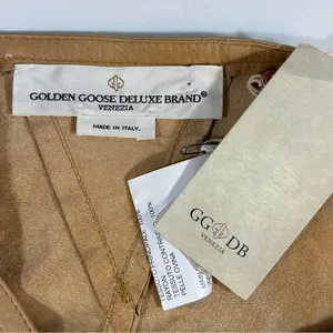 Golden‎ Goose Wide Leg Cropped Pants Size S NWT thumbnail 3