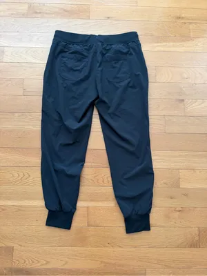Athleta Black Stretch Joggers Size 8 Gap thumbnail 2