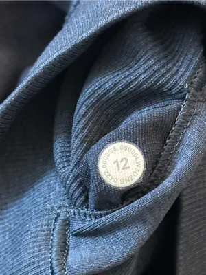 Lululemon Ebb to Street Long Sleeve True Navy Size 12 thumbnail 5