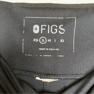 FIGS Performance Underscrub Legging 7/8 Slim Fit Black Sz Small thumbnail 5