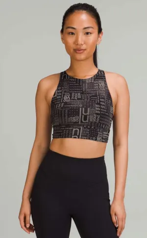 Lululemon Energy High-Neck Longline Bra *Medium Support, B–D Cups. NWT. Sz 12. thumbnail 1