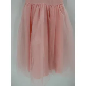 AURA Tulle Bow‎ Midi Dress Womens Small Pink Sweetheart Balletcore Coquette thumbnail 7