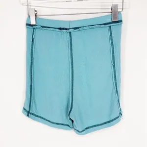 Urban Outfitters Out From Under High Waist Lounge‎ Shorts Women's Size M Blue thumbnail 3