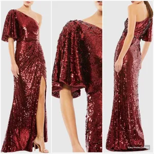 Mac Duggal Womens 93540 Sequin Gown Dress thumbnail 2