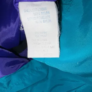 Columbia Sportswear Jacket Womens Medium Teal Purple Black Windbreaker thumbnail 7