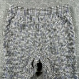 Anthropologie Plaid Trousers Pants Plaid Boot Cut Womens Medium Preppy Career thumbnail 11