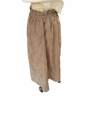 J Crew Crinkle Maxi skirt size small thumbnail 2