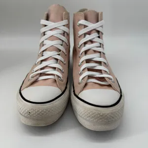 Converse Chuck Taylor All Star Platform High Top Women 8.5 Pink Bella Swan Indie thumbnail 2