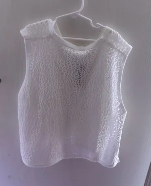 Walmart White bathing suit cover up thumbnail 1