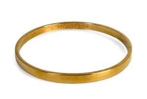Kate Spade Heart Of Gold Idiom Bangle Bracelet Smell the Roses thumbnail 2