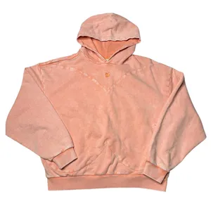 Voight By Valentina Peach Butterfly Oversized Hoodie Soft Girl Y2K NWT Small thumbnail 2