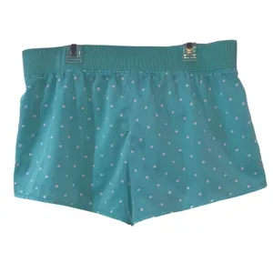 Aerie‎ Polka Dot Sleep Shorts Medium Blue Lounge Pajama Shorts thumbnail 2