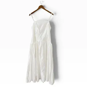 Lulus Modern Adoration White Satin Backless Lace-Up Maxi Dress size XL NWT thumbnail 4
