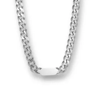 Link Chain Necklace for Men Women Streetwear Unisex Style thumbnail 1